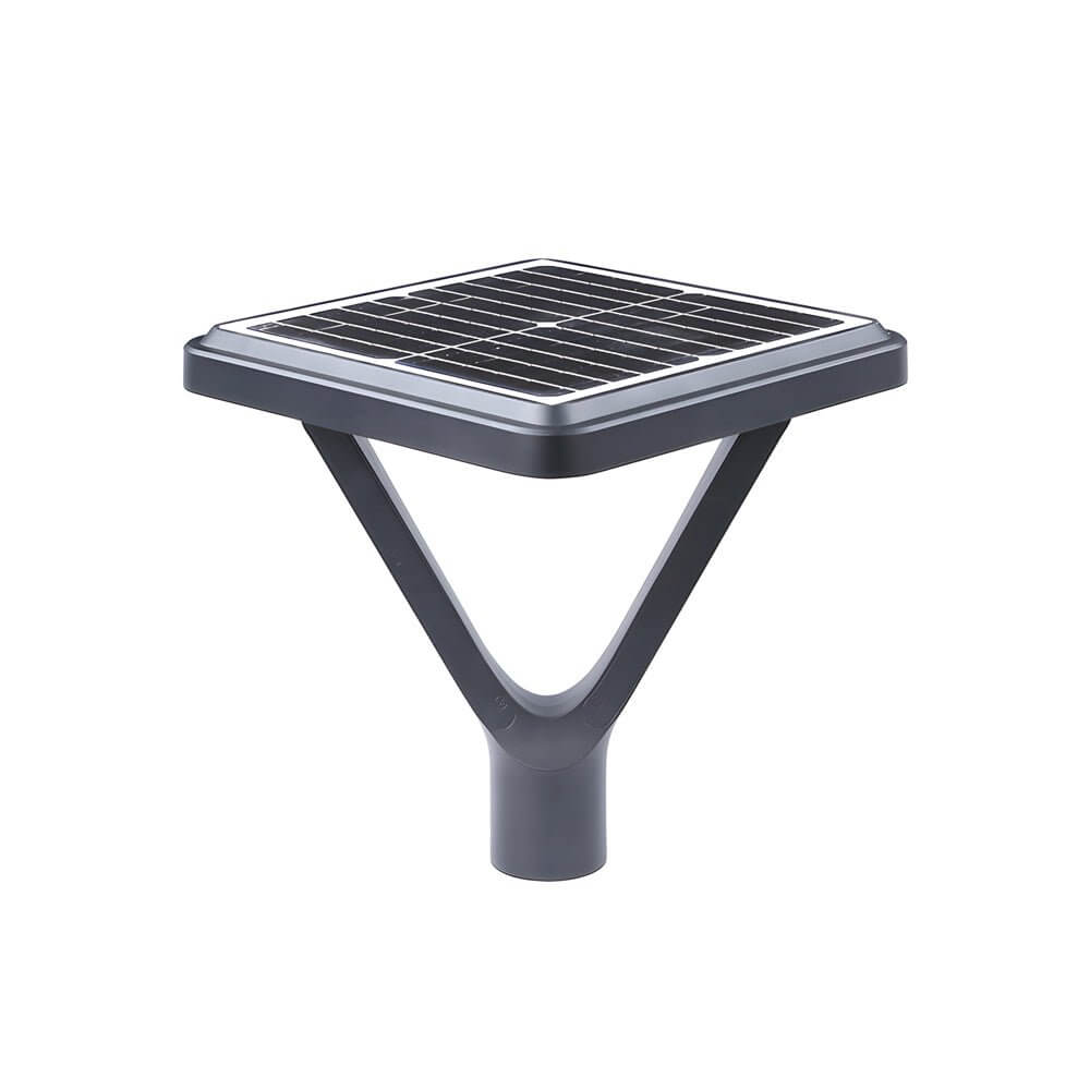 black solar led street lamp post and pole lights