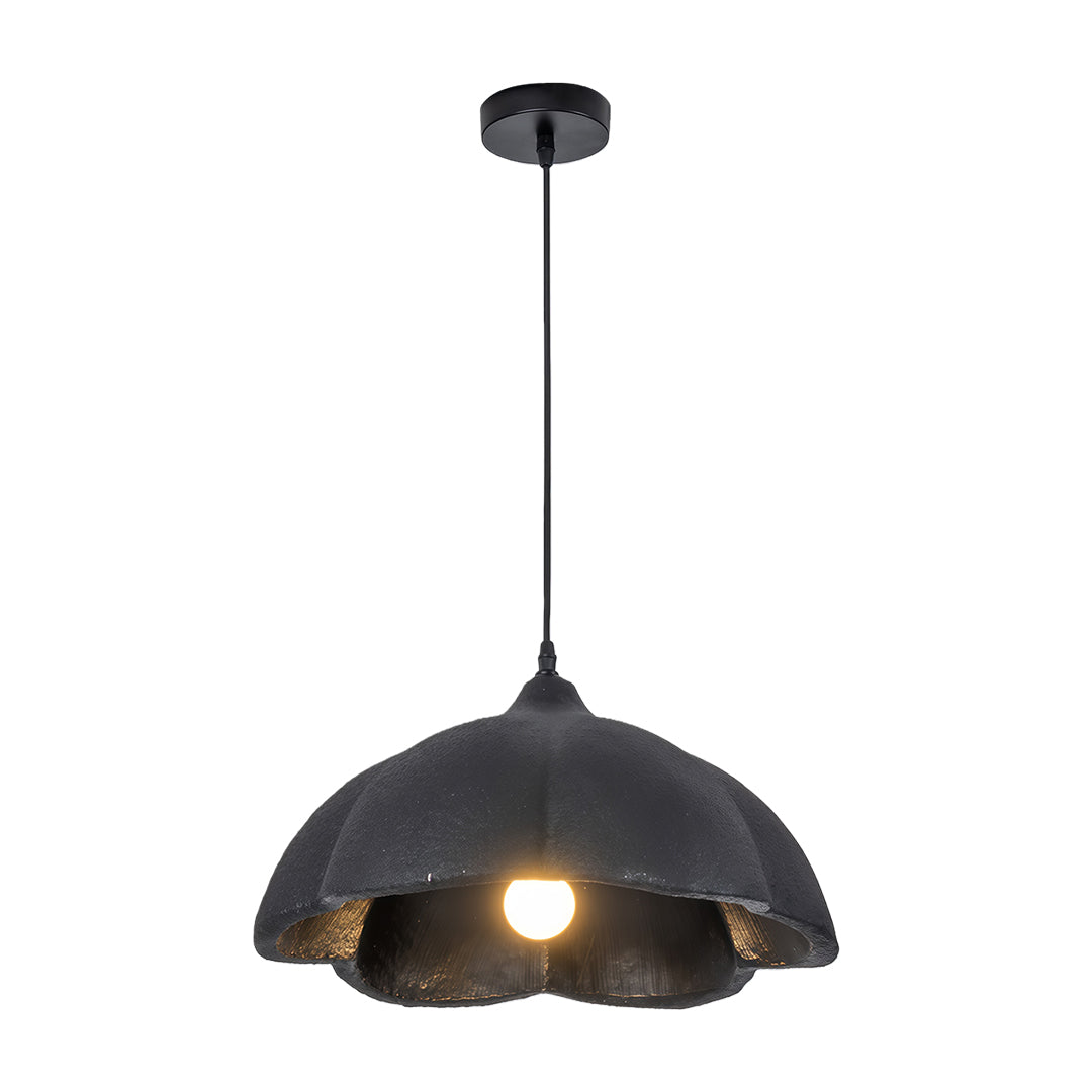 Wabi-Sabi Adjustable Pendant Light — Metal and PS, 15.75" Bowl, E27, 59.1" Chain