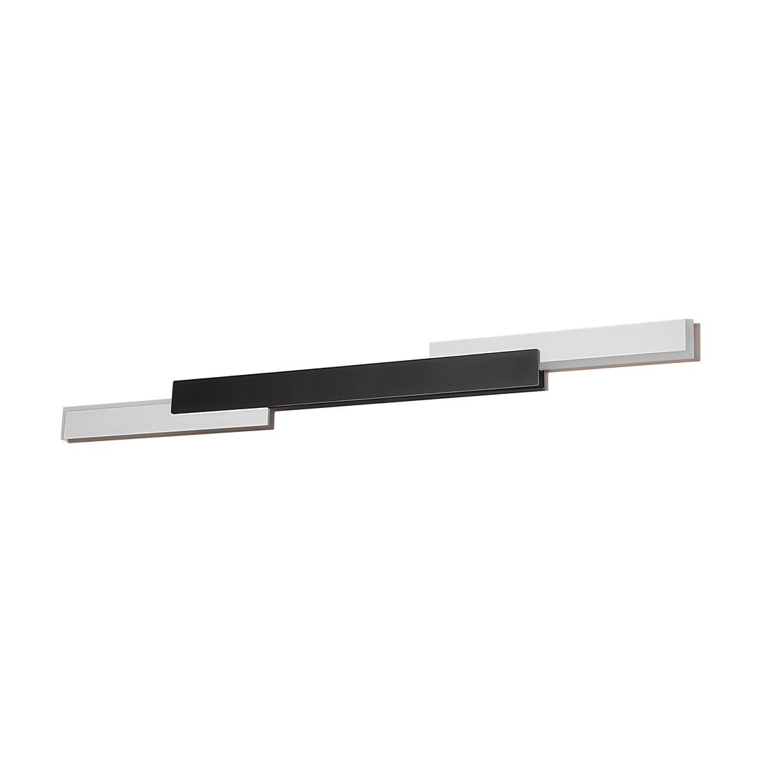 Linear Outdoor Wall Sconce — Black or White Iron, LED, IP65, 48W/60W, Dimmable 3000K–6000K, 47.2" or 59.1"
