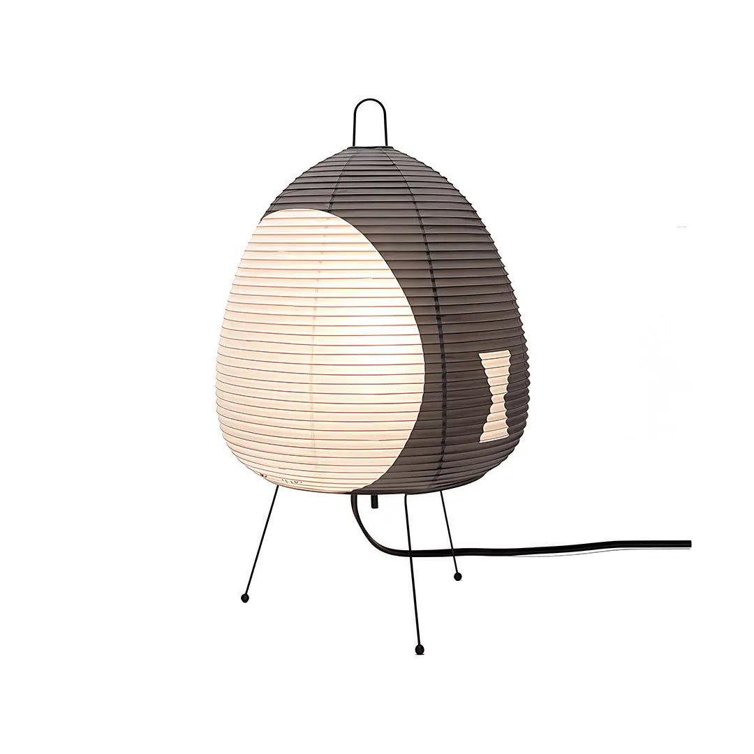 Minimalist Wabi-Sabi Design Rice Paper Table Lamps Luxe