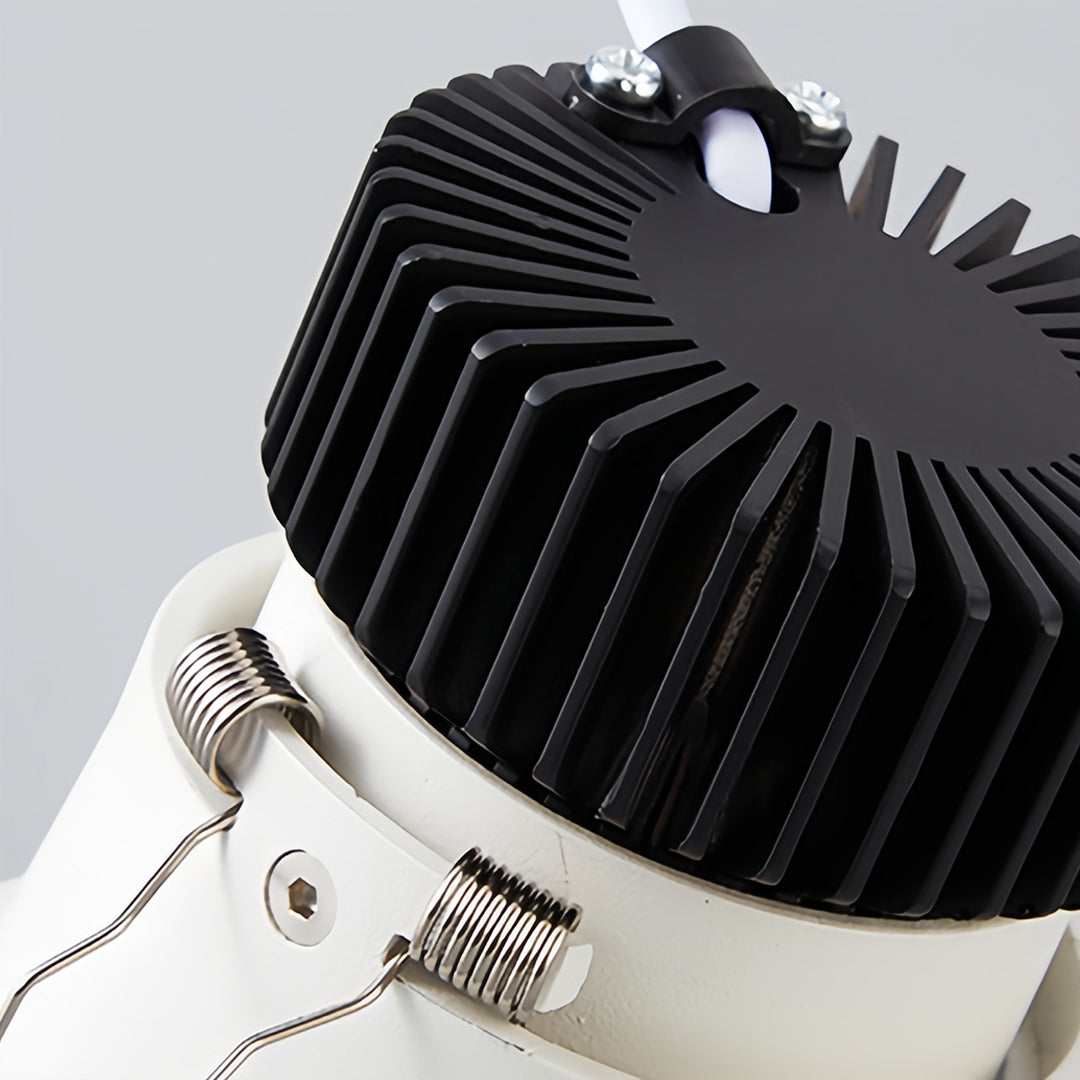 Minimalist Adjustable Recessed Downlight — Cree COB LED, Anti-Glare, 5W–18W, 360° Rotation, 3000K / 4000K / 6000K