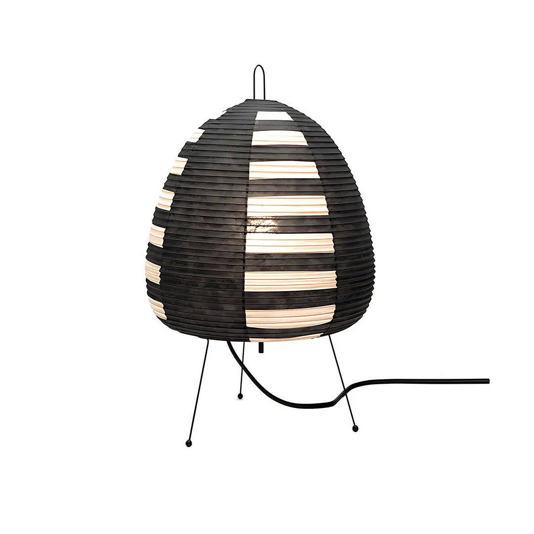 Minimalist Wabi-Sabi Design Rice Paper Table Lamps Luxe