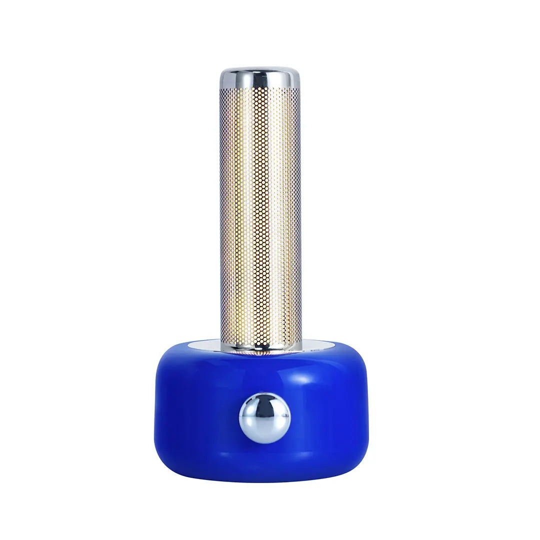 Sleek Minimalist Metal Ambient Table Lamp with RGB Audio Lighting Luxe