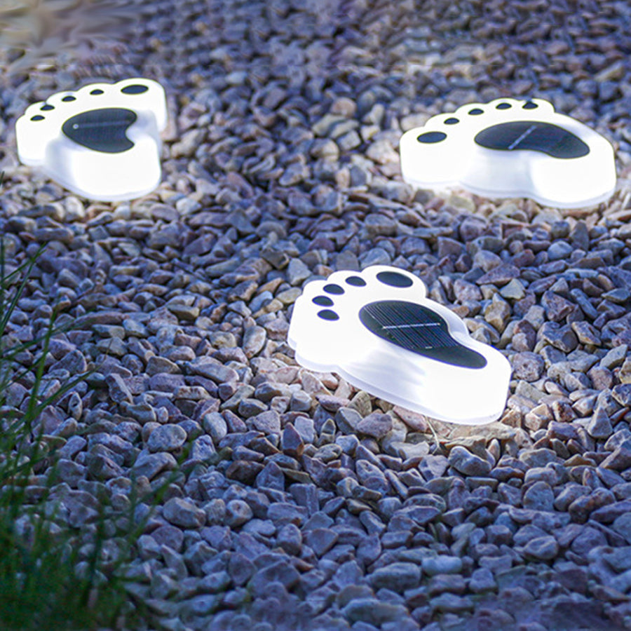 Footprint Solar Step & Deck Light — ABS Plastic, LED, IP44, 3000K / 6000K