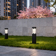 Minimalist Outdoor Bollard Light — Stainless Steel & Aluminum, 10W LED, IP54, 23.6" or 31.5"