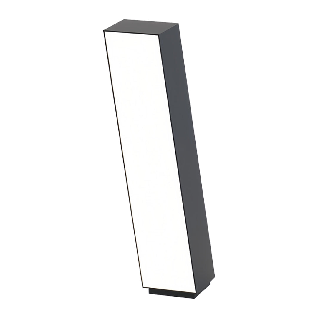 Geometric Sculpture Outdoor Bollard Light — Stainless Steel, LED, IP65, Three Sizes