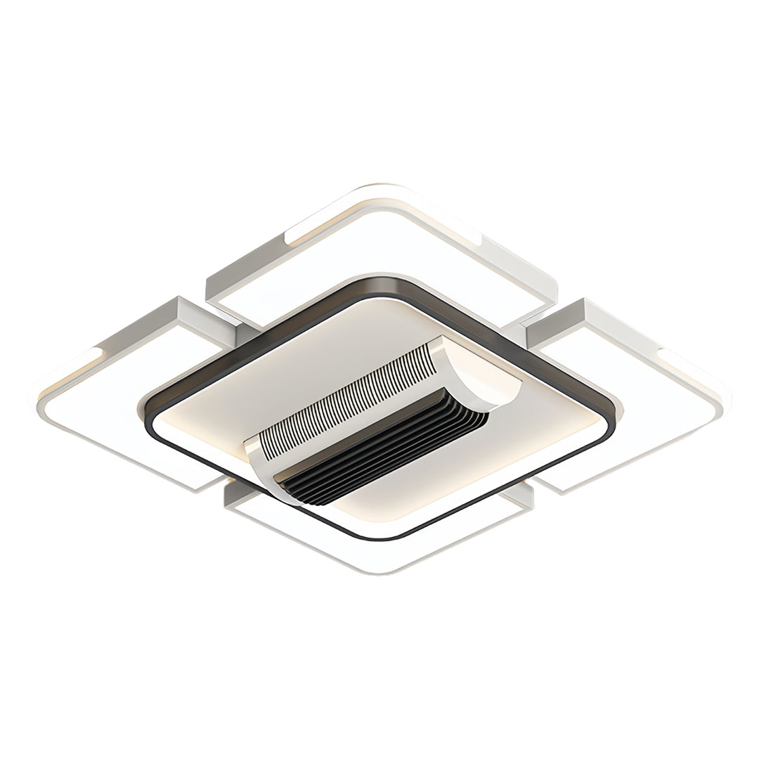 Full Spectrum LED Bladeless Ceiling Fan with Integrated Light