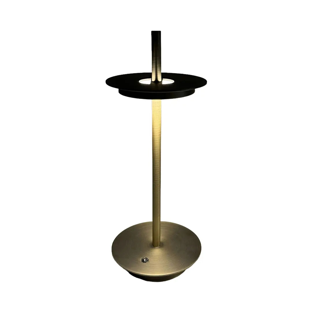 Modern Portable Metal Buffet Lamps - Dimmable Cordless Table Lamps Luxe