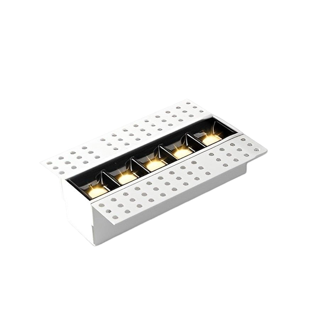 Frameless Linear Recessed LED Downlight — Aluminum, Anti-Glare, 5W / 10W / 20W, Warm & Neutral
