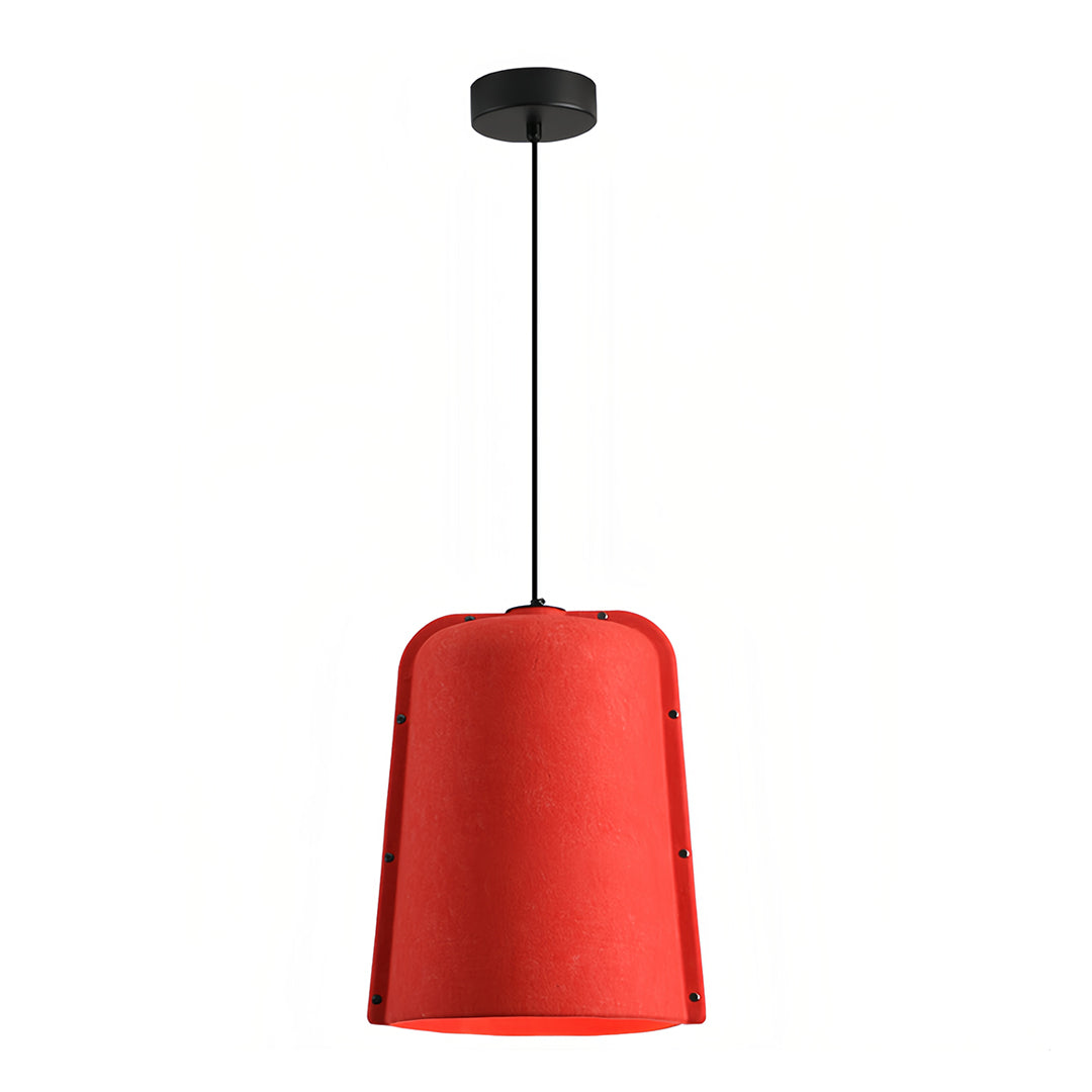 Acoustic Felt Bell Pendant — Recycled PET, Adjustable Height, 11.81" × 15.75", 6 Colors