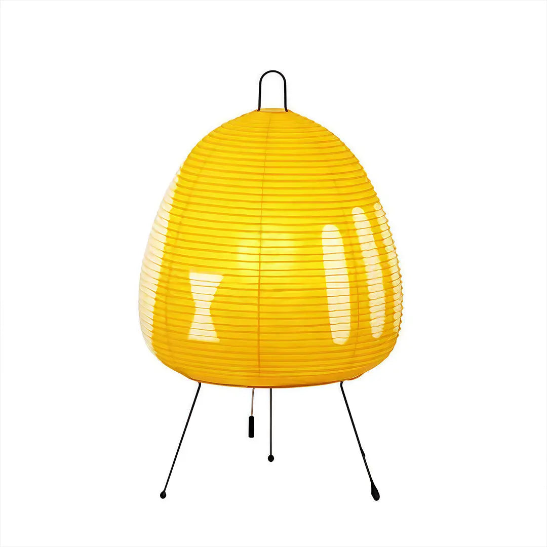 Minimalist Wabi-Sabi Design Rice Paper Table Lamps Luxe
