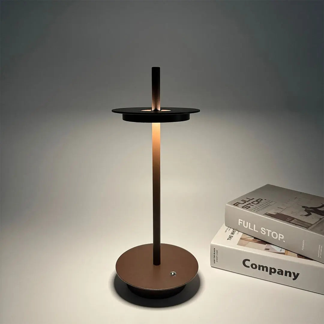 Modern Portable Metal Buffet Lamps - Dimmable Cordless Table Lamps Luxe