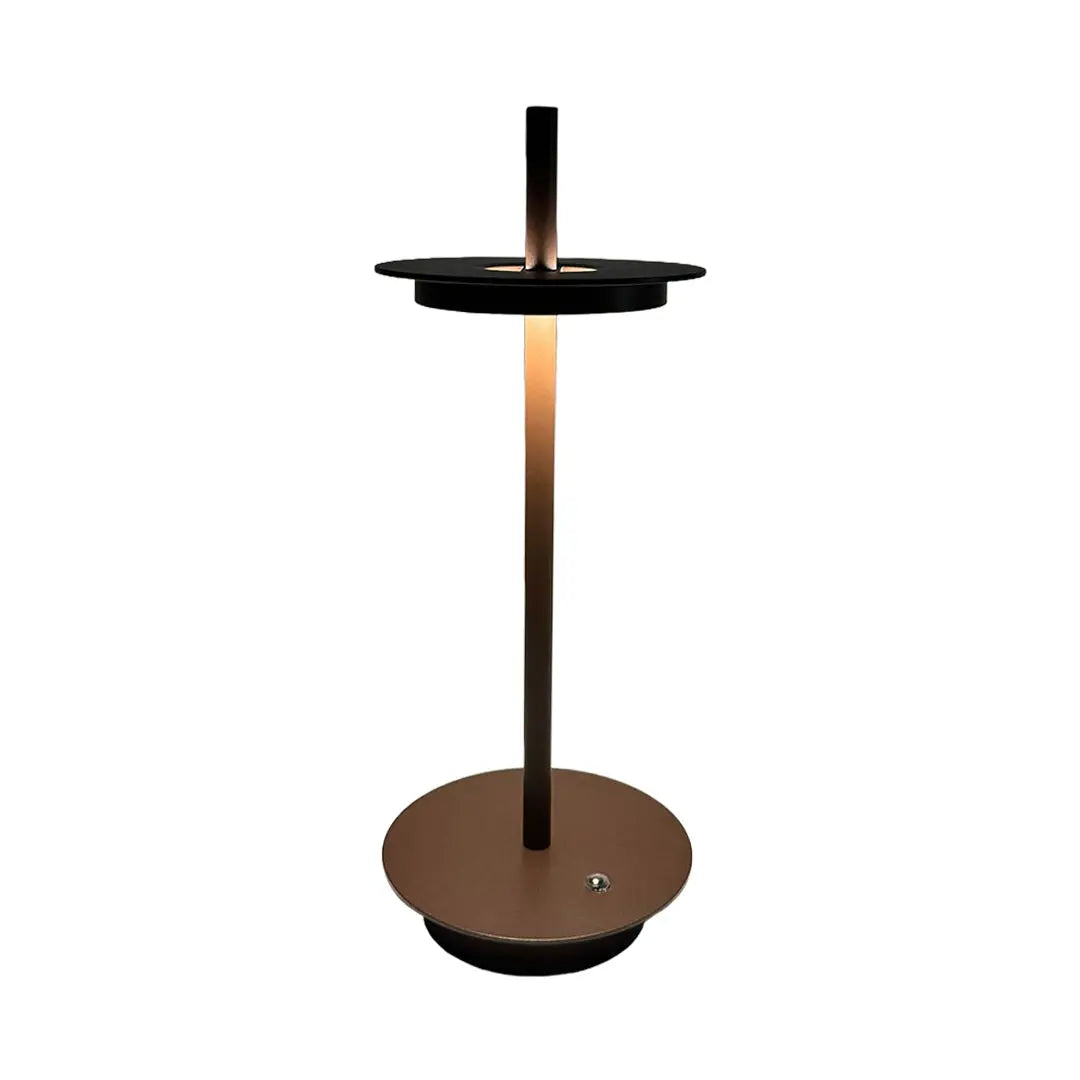 Modern Portable Metal Buffet Lamps - Dimmable Cordless Table Lamps Luxe