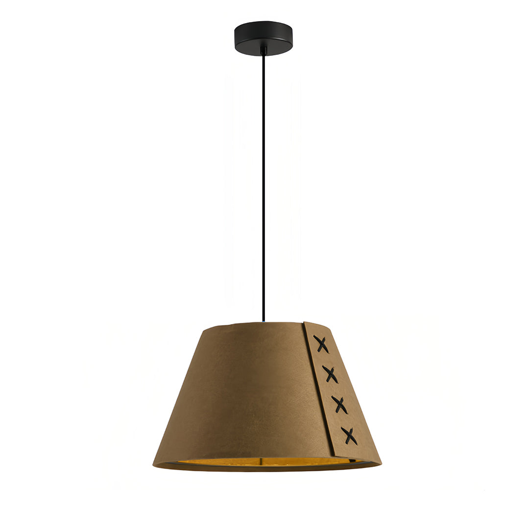 Acoustic PET Felt Bowl Pendant — Modern, E27, 13"–21" in 6 Colors, Sound-Absorbing