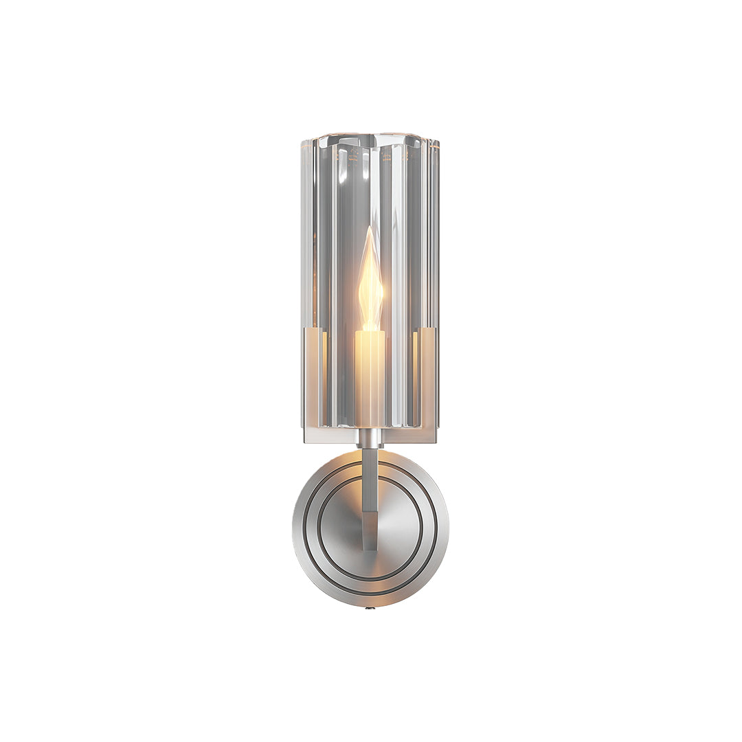 Minimalist Copper Wall Sconce Candle Lamp - Decorative Accent