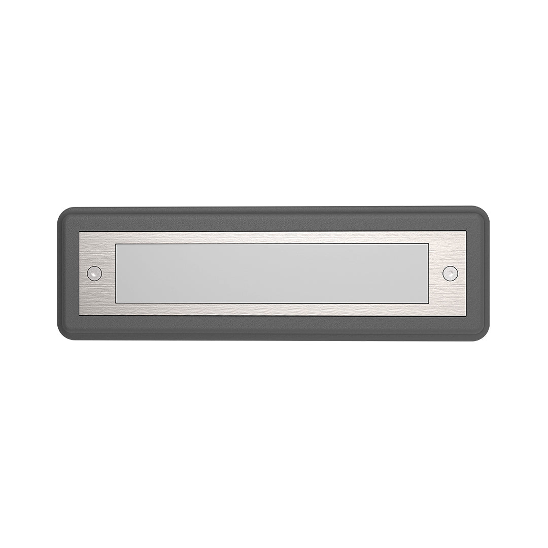Minimalist Recessed Step Lights — Stainless Steel & Aluminum, OSRAM LED, 3W/5W, 3000K, IP65 Weatherproof
