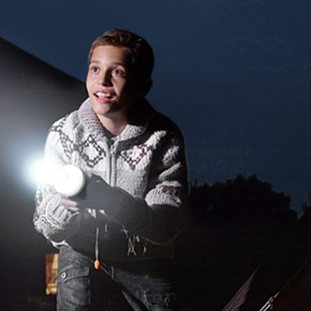 Rechargeable Camping Lantern — ABS/Aluminum, LED, 4 Lighting Modes, 7200mAh, IP65 Weatherproof, 600 Lumens