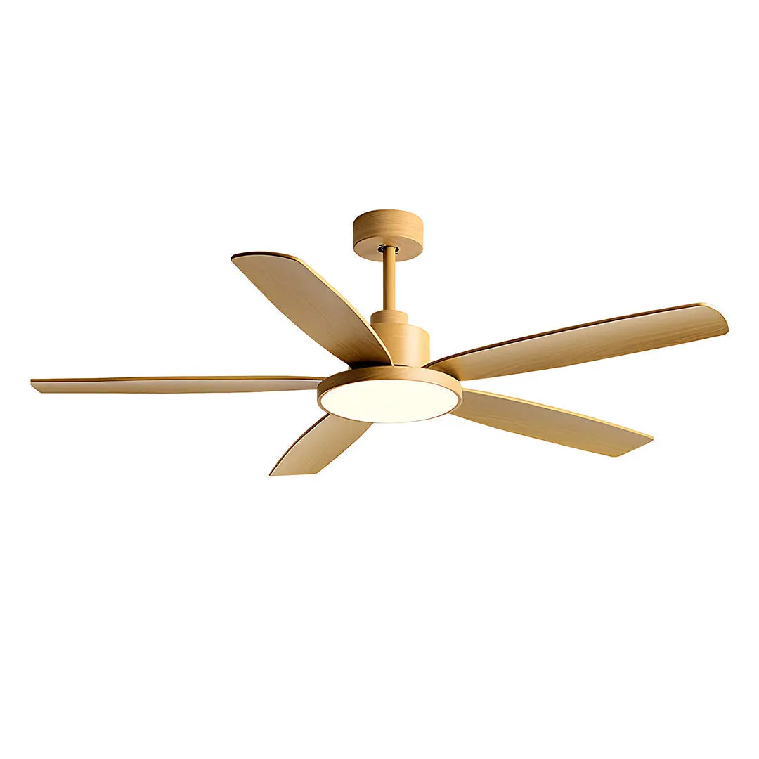 Nordic Style Chandelier Ceiling Fan with 5 Lights Luxe