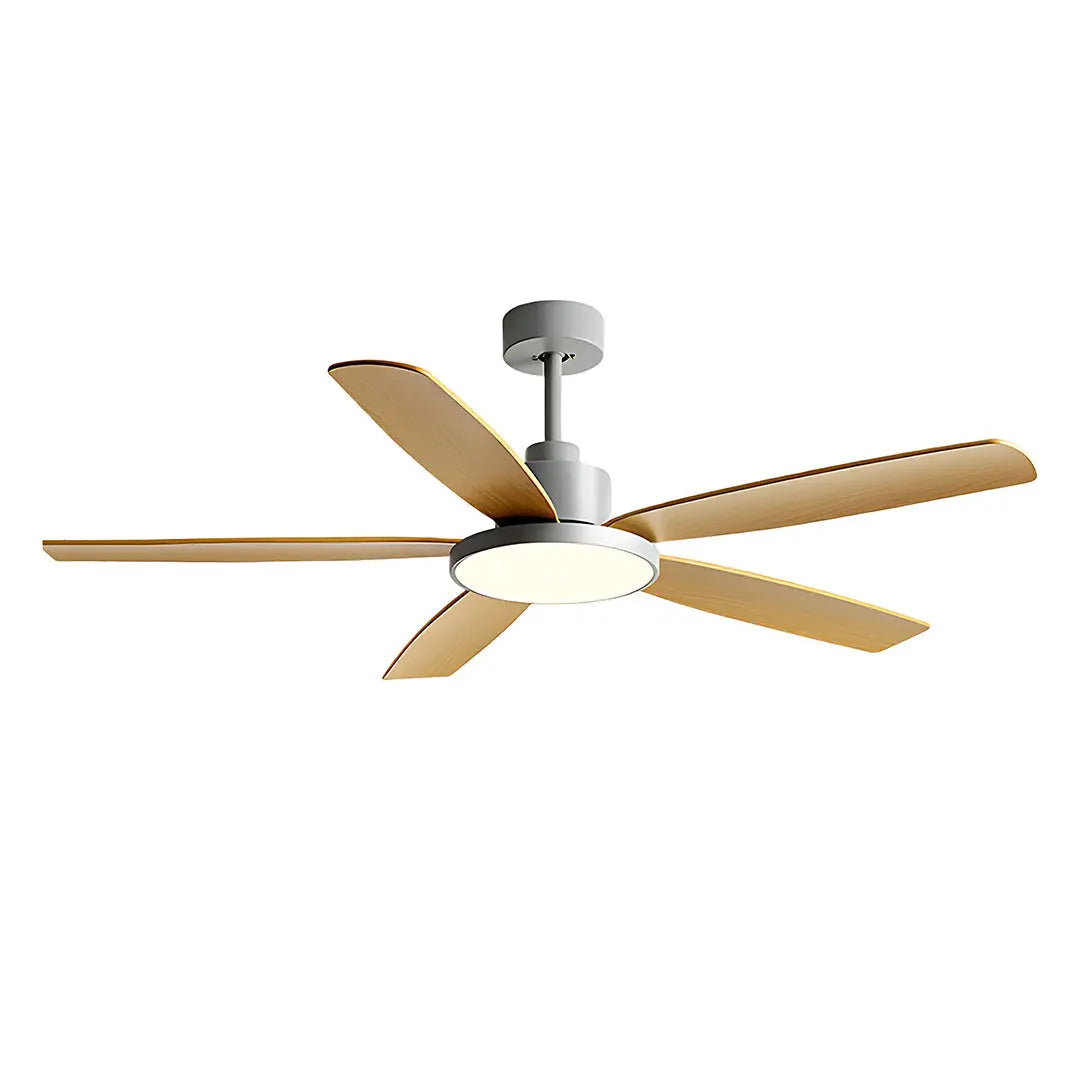 Nordic Style Chandelier Ceiling Fan with 5 Lights Luxe