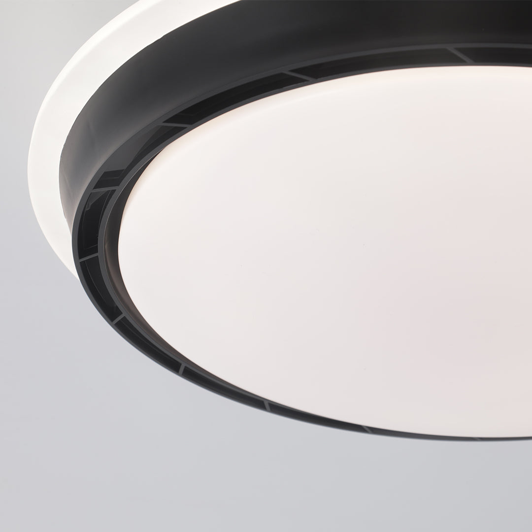 Dimmable French Retro Ceiling Light with Concealed Fan Hardware