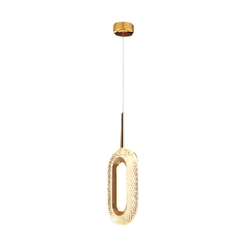 Modern Minimalist Pendant Light — Aluminum & Acrylic, Circle / Oval / Water Drop, Three-Step Dimming, 1- or 2-Light