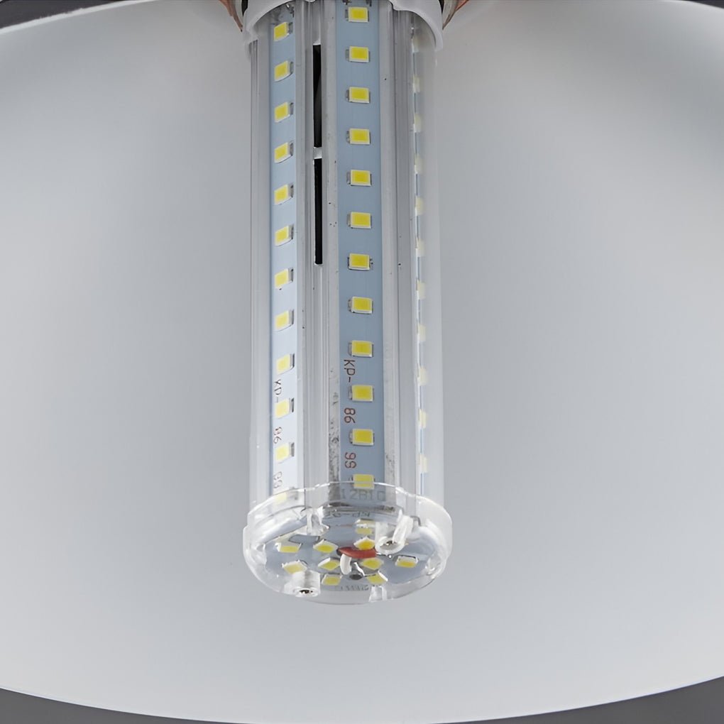 classic conical led solar pendant lights waterproof hanging garden lights