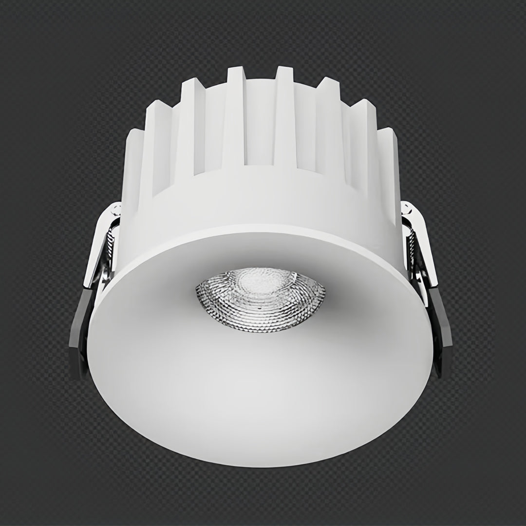 Trimless Round Recessed Downlight — Integrated LED, 7W–15W, UGR≤9 Anti-Glare, 3000K–6000K, Ra≥98