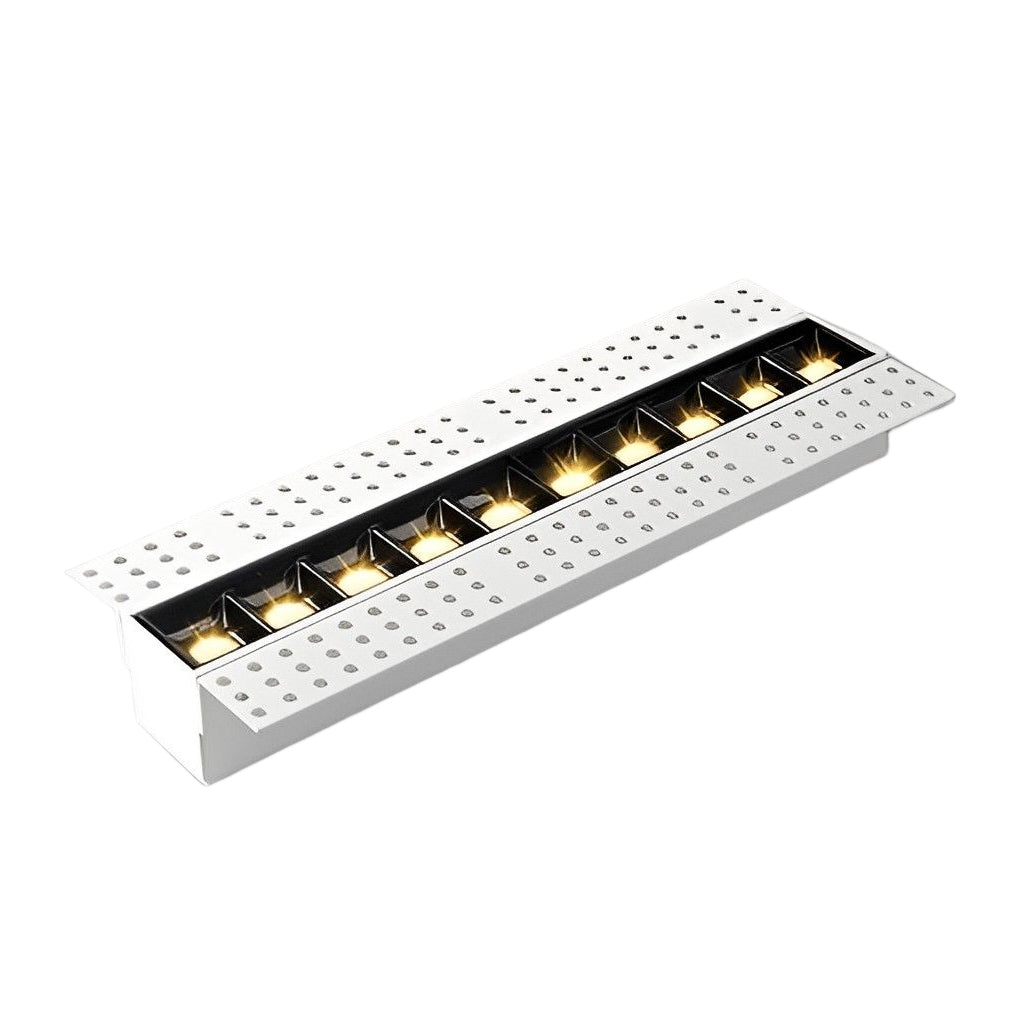 Frameless Linear Recessed LED Downlight — Aluminum, Anti-Glare, 5W / 10W / 20W, Warm & Neutral