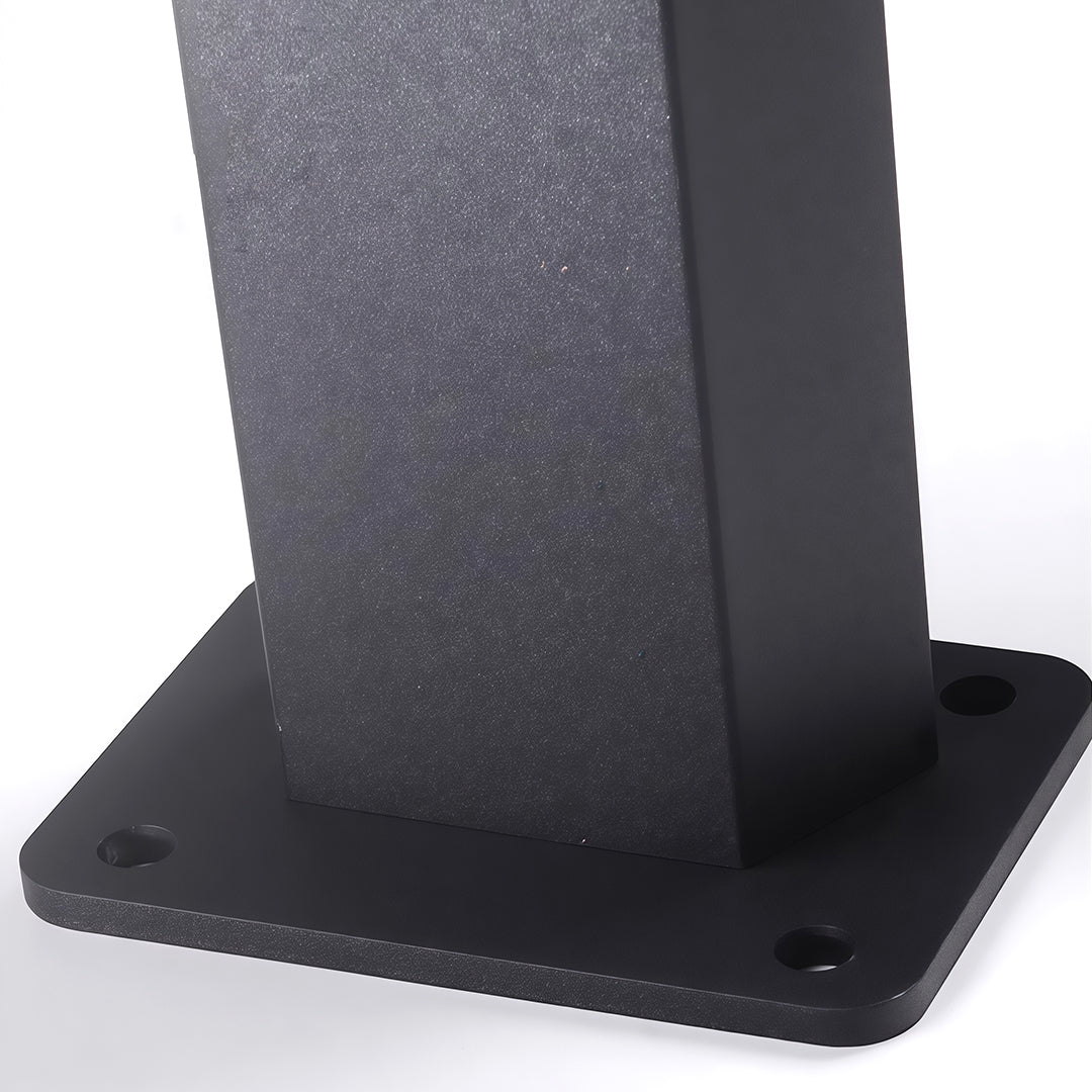 Modern Aluminum LED Path Light — Solar or Hardwired, IP54, Dusk-to-Dawn, 15.7" or 23.6"