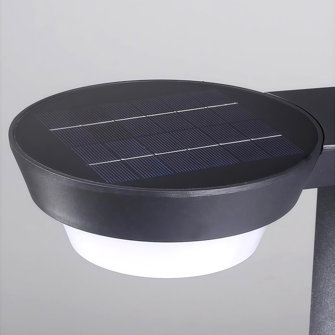 Modern Aluminum LED Path Light — Solar or Hardwired, IP54, Dusk-to-Dawn, 15.7" or 23.6"