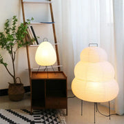 Minimalist Wabi-Sabi Design Rice Paper Table Lamps Luxe