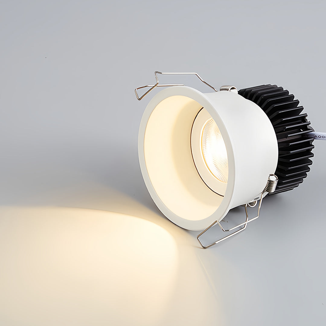 Minimalist Adjustable Recessed Downlight — Cree COB LED, Anti-Glare, 5W–18W, 360° Rotation, 3000K / 4000K / 6000K