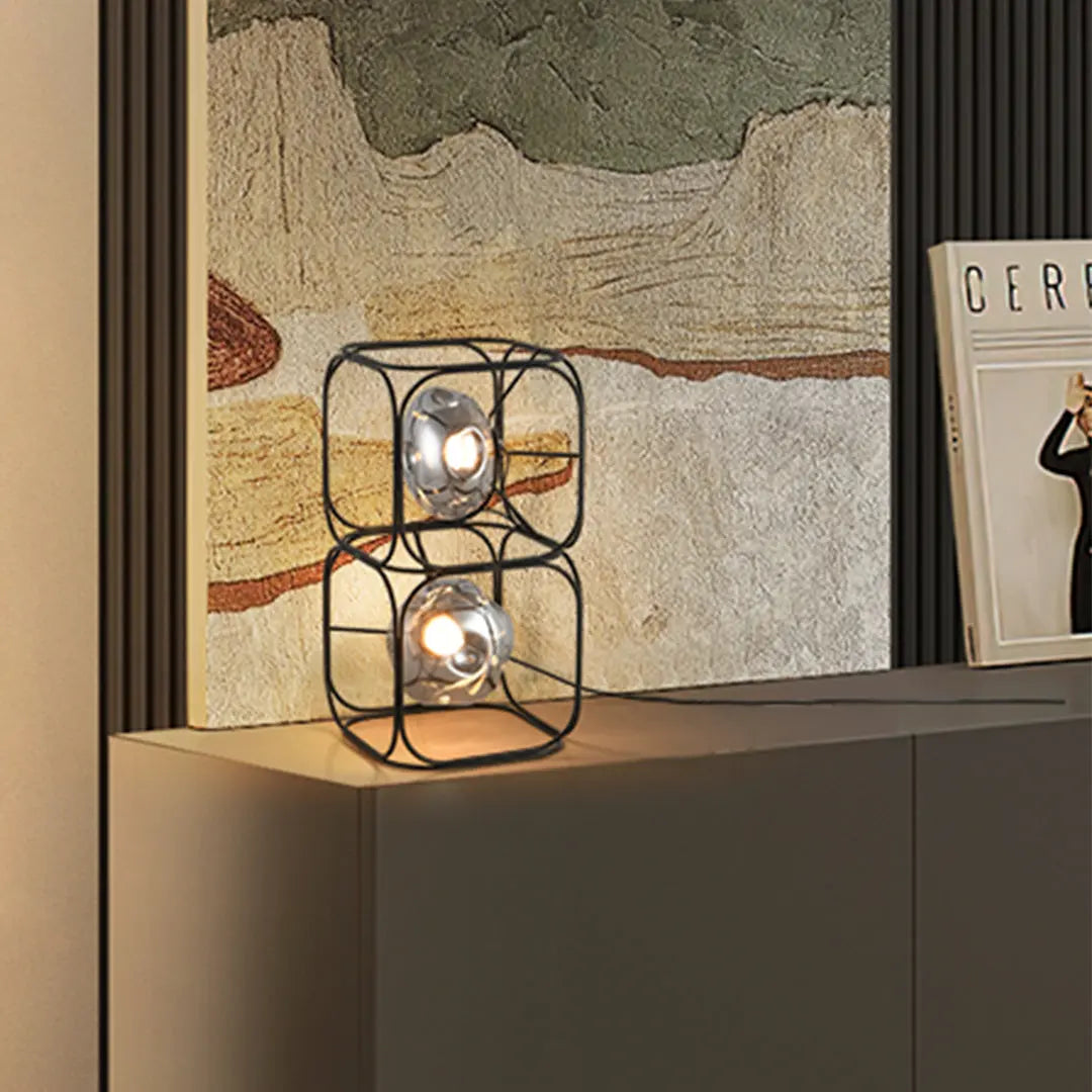 Stackable Cube LED Eye-Care Table Lamp Luxe