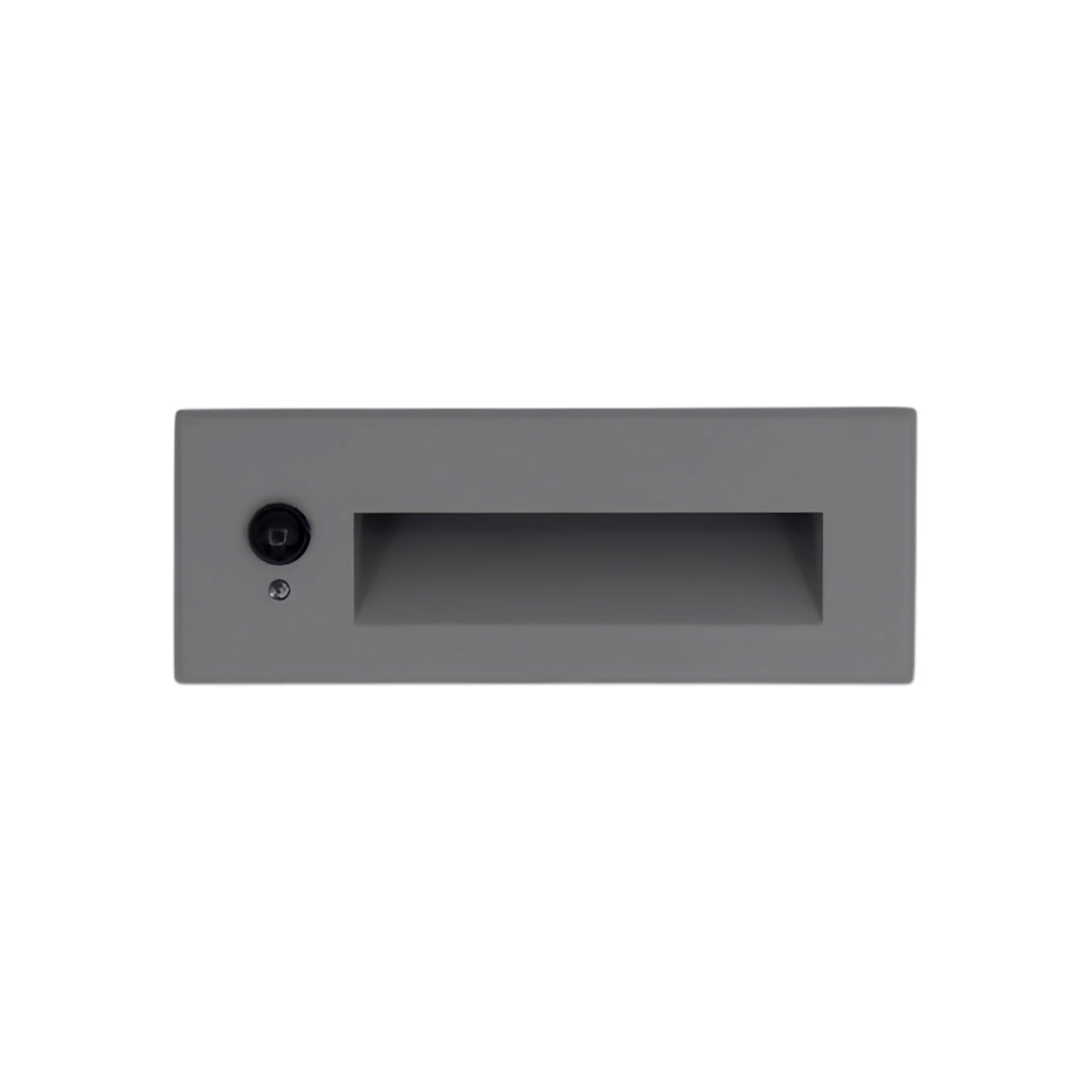 Modern Minimalist Embedded Outdoor Step & Deck Light — Aluminum, LED, Dual Color Temp (3000K/4000K), Motion Sensor, IP65, 2 Sizes
