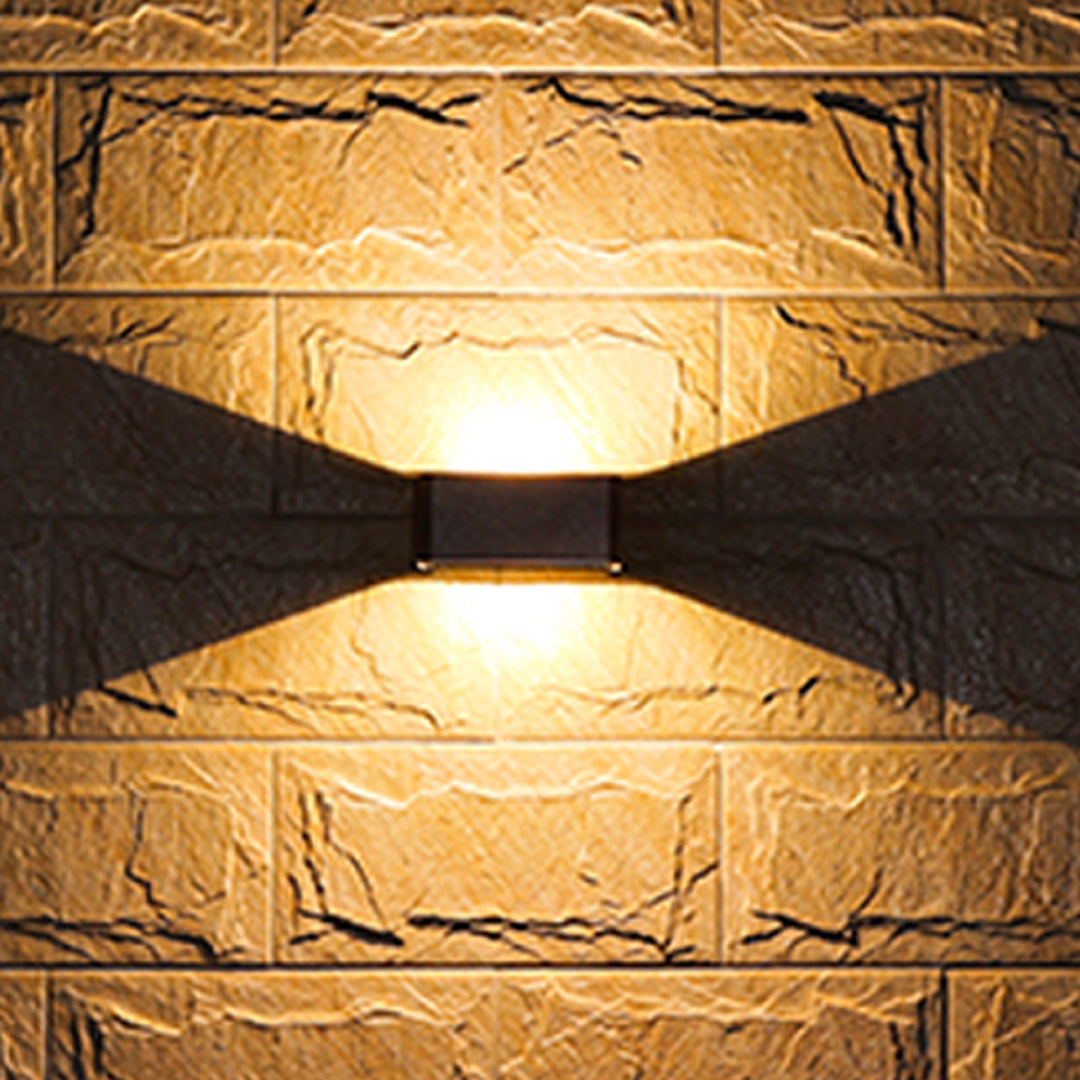 Minimalist Nordic Waterproof Outdoor Up and Down Wall Lights