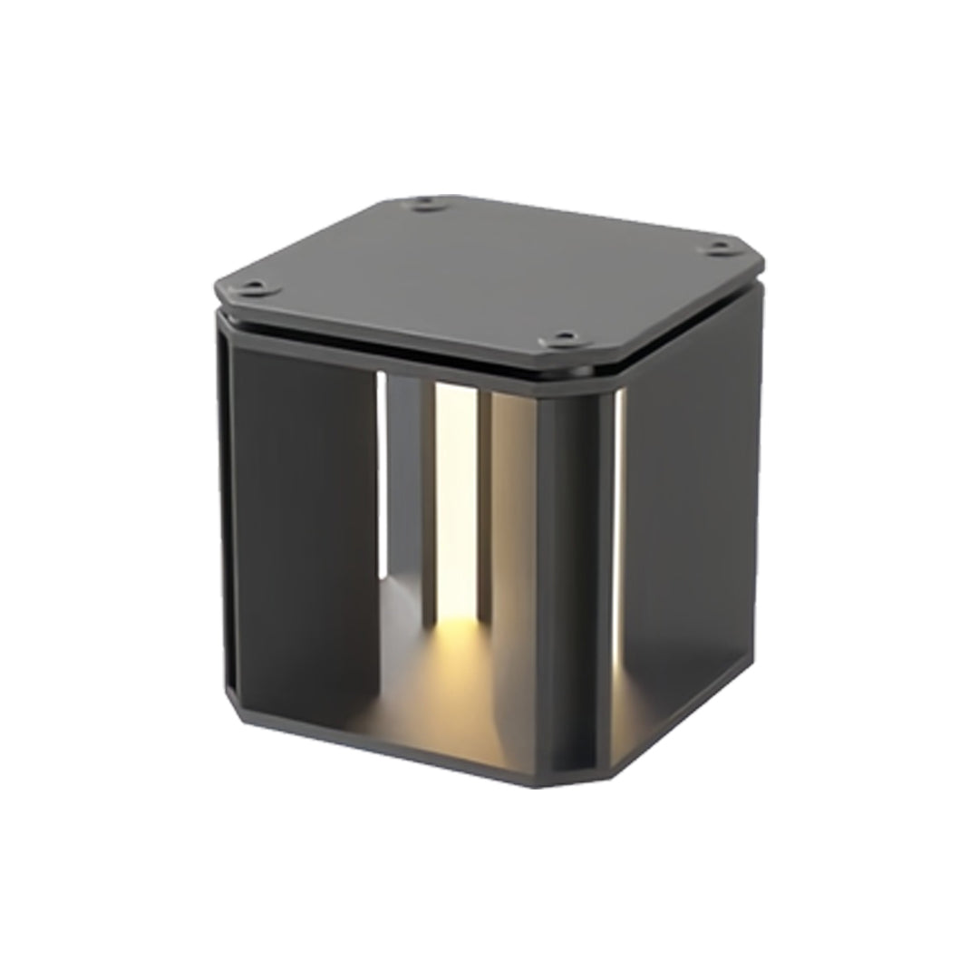 Main Gate Pillar Light — Stainless Steel, 16W LED, IP65 Weatherproof, Black or White