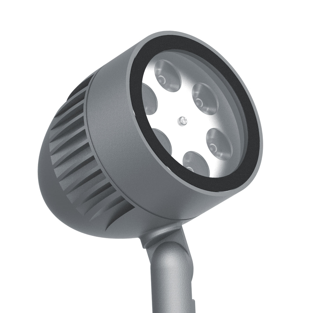 Minimalist Outdoor Flood LED Spotlight - Plug-In Design