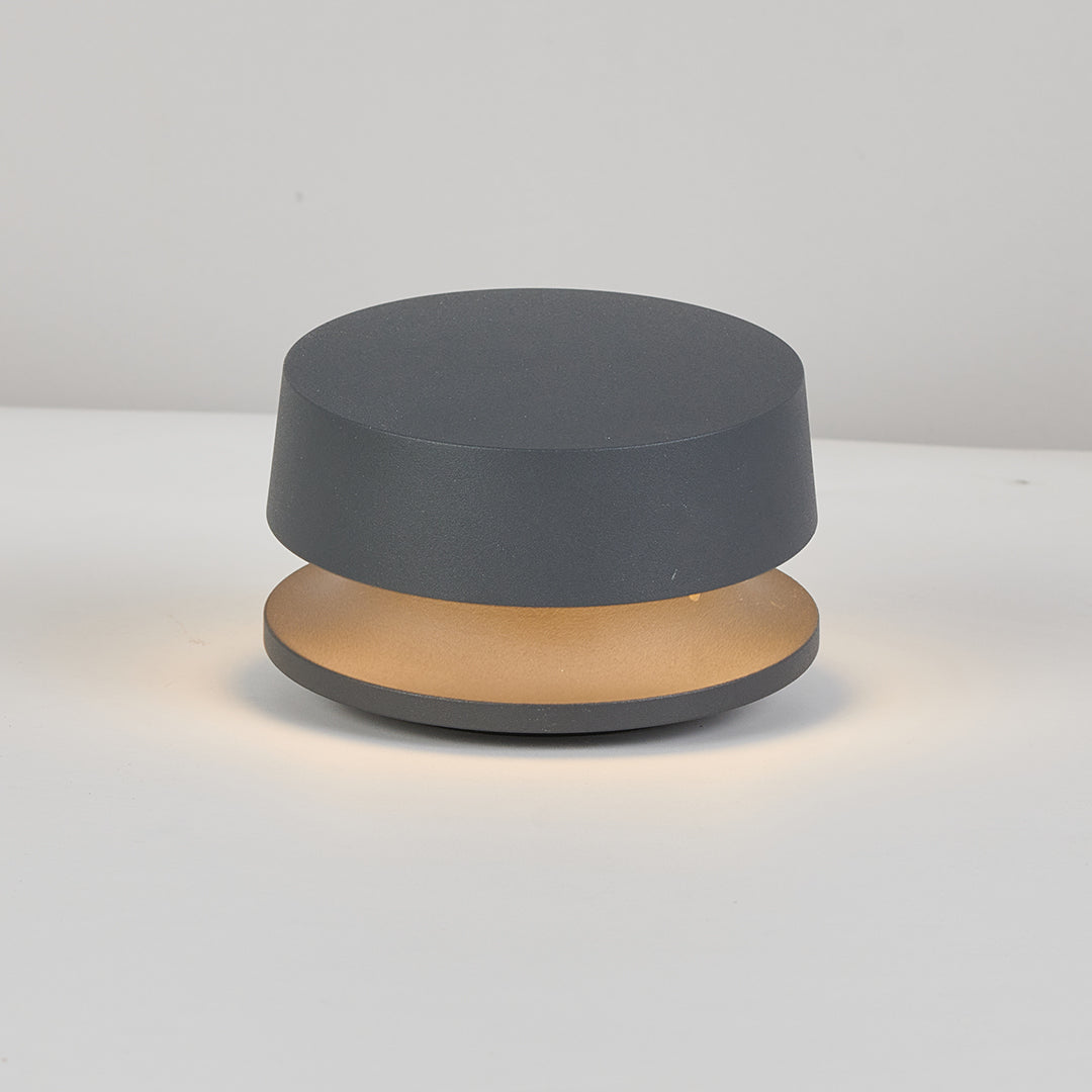 Modern Outdoor Bollard Path Light — Aluminum & Glass, 5W LED, 3000K, IP65 Weatherproof