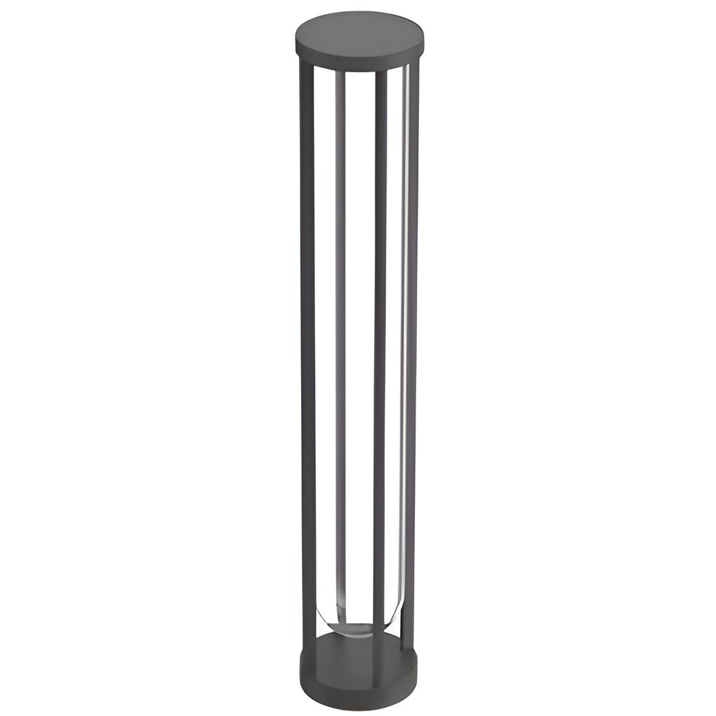 contemporary aluminum led outdoor post light fixture