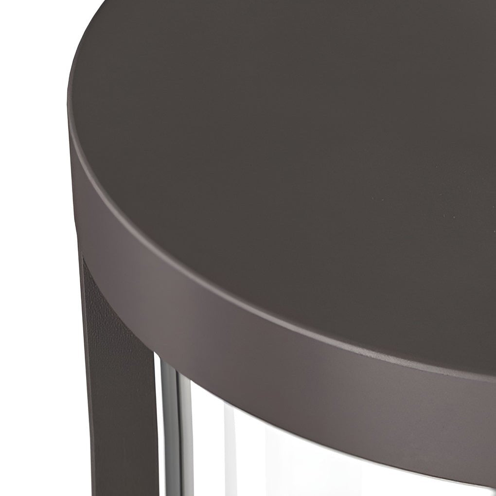 contemporary aluminum led outdoor post light fixture