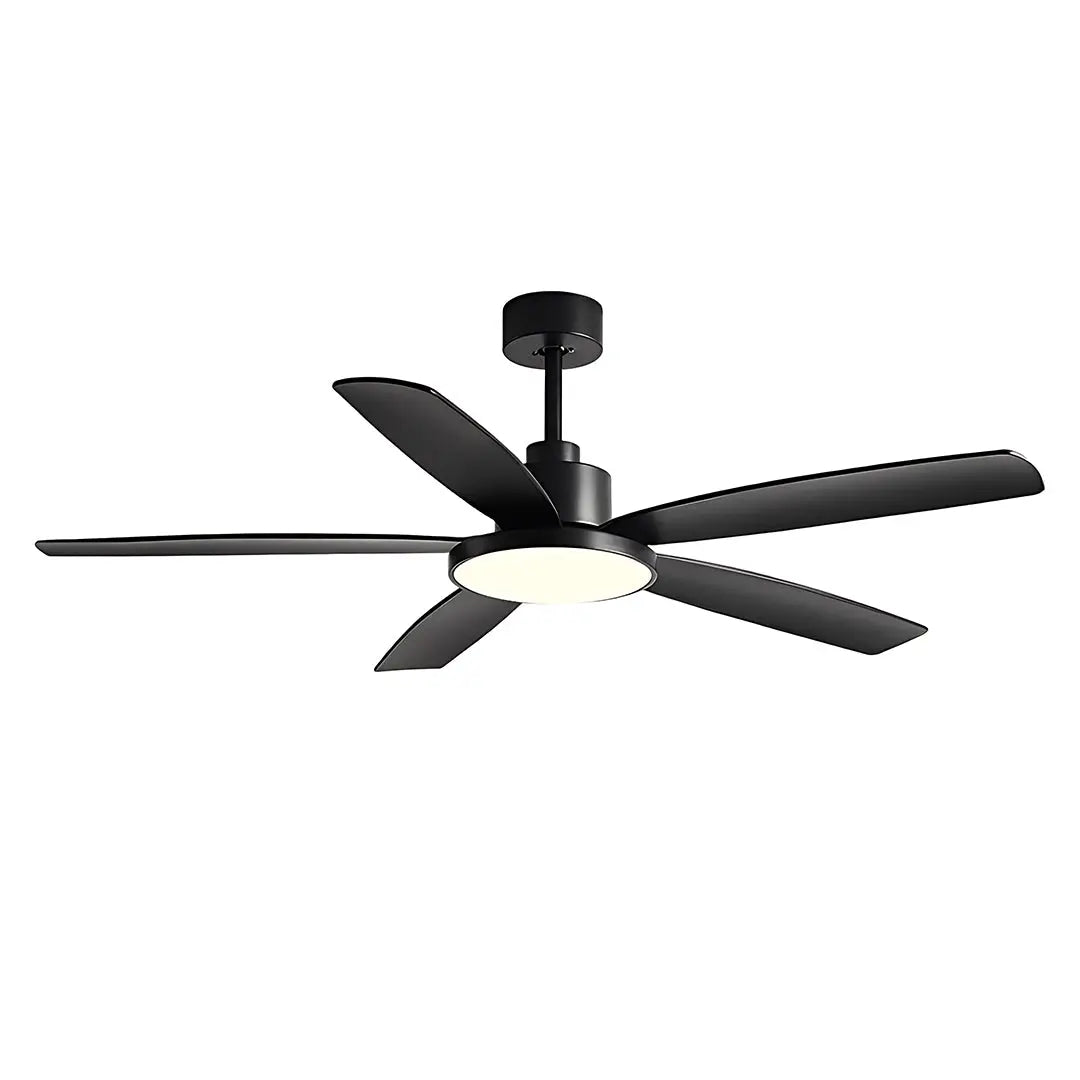 Nordic Style Chandelier Ceiling Fan with 5 Lights Luxe