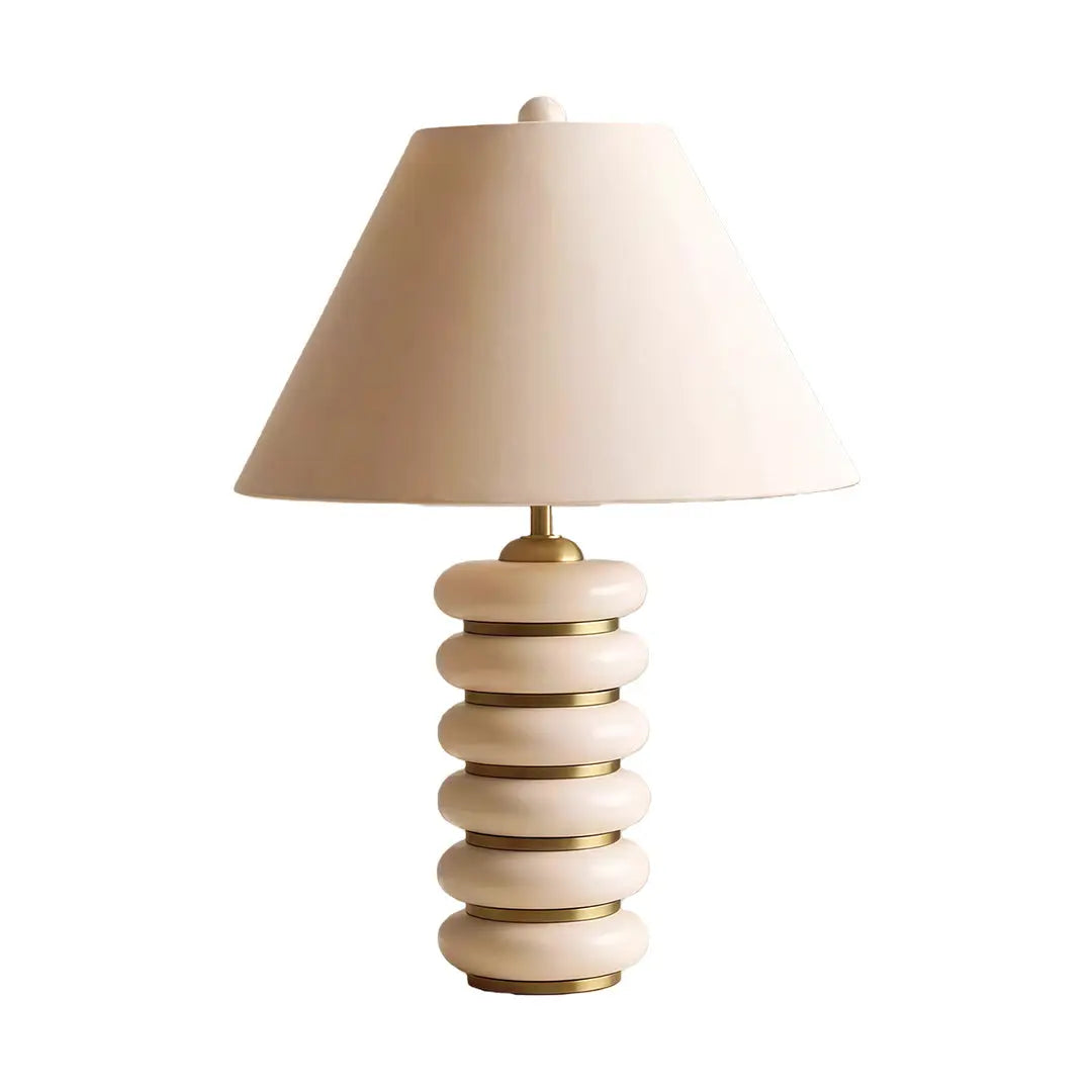 American Retro Cloth Table Lamp - Creative Decorative Lighting Luxe