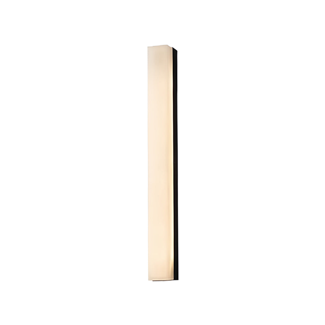 Modern Minimalist Linear Wall Sconce — Hammered Copper and Marble, LED, 3000K, 40cm–100cm