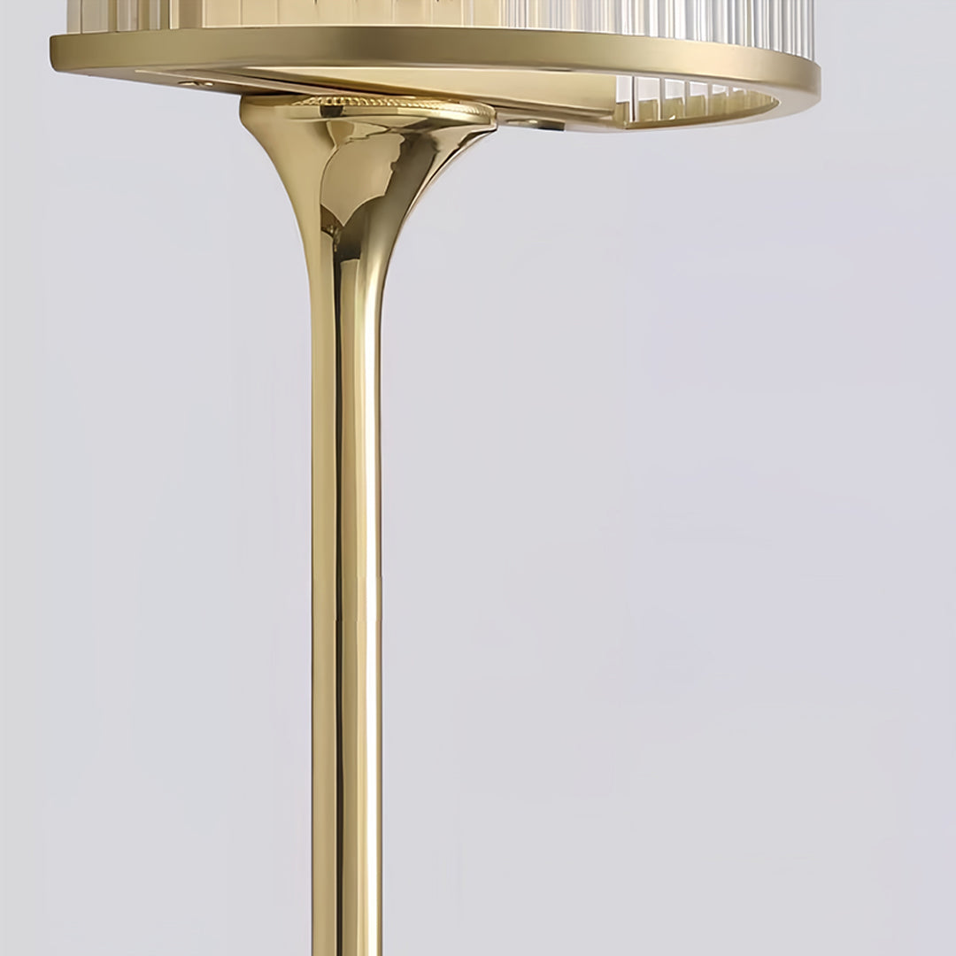 Modern Minimalist Brass and Glass Wall Sconce — 2-Light, G9, 7W, IP20, 3000K Warm