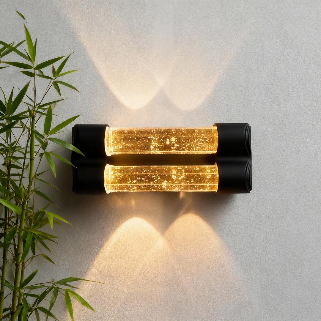 Luxury Waterproof LED Crystal Wall Sconce Light Fixture