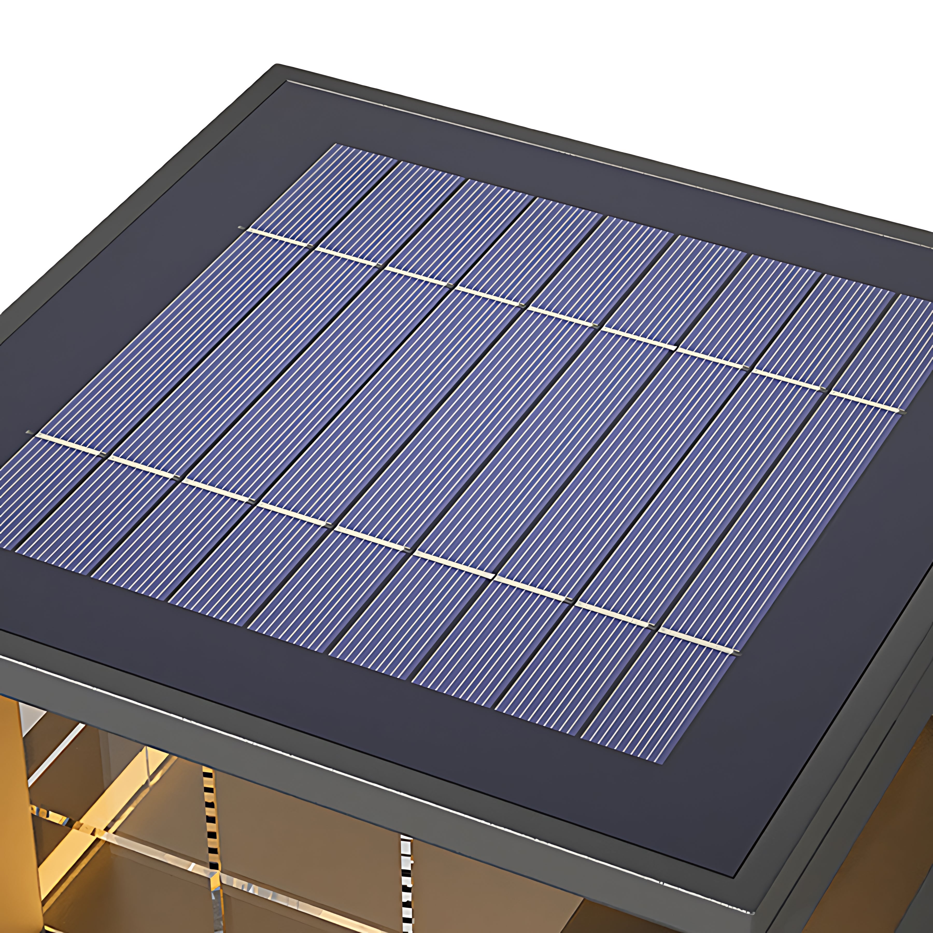 Waterproof Stainless Steel LED Pillar Lights with Acrylic Lampshade