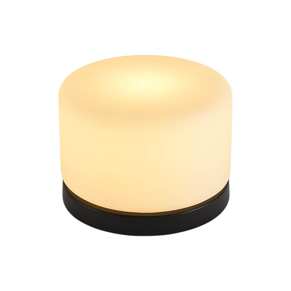 contemporary dimmable cylindrical led post lamp with 360 illumination for pillar tops