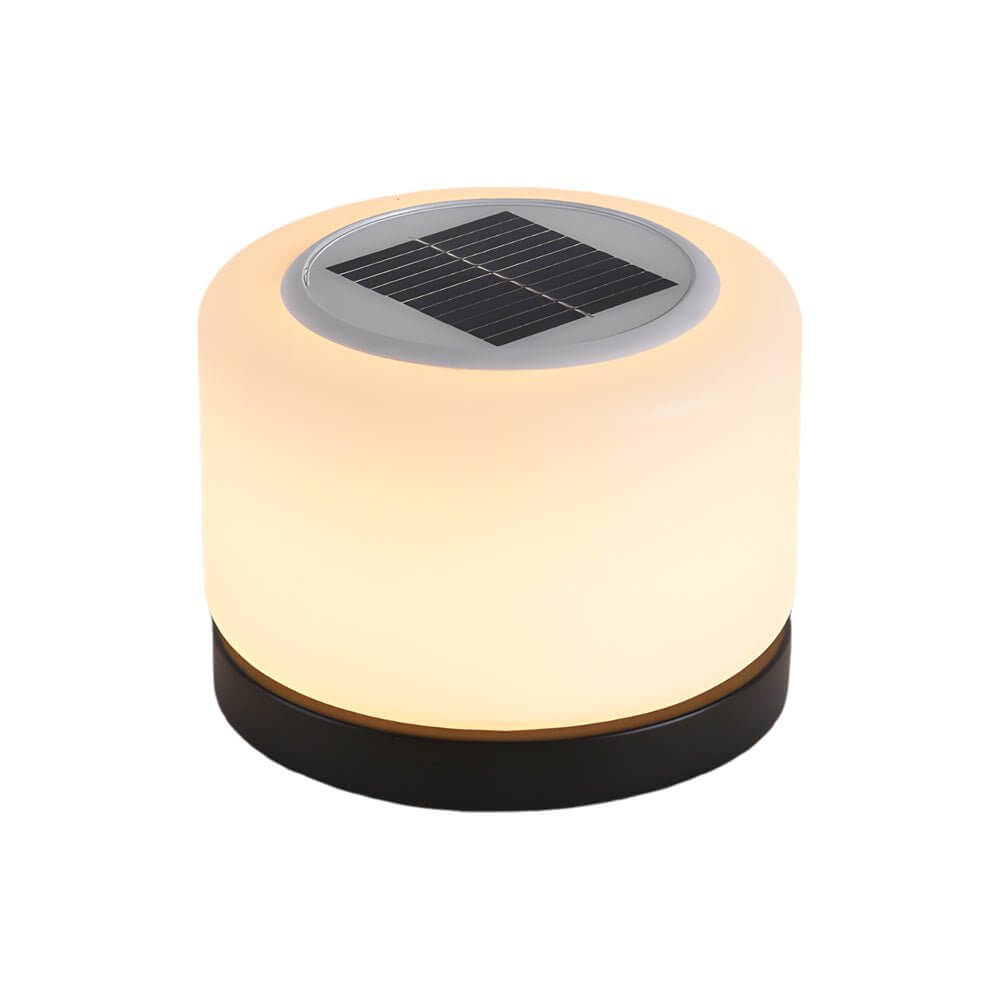 contemporary dimmable cylindrical led post lamp with 360 illumination for pillar tops