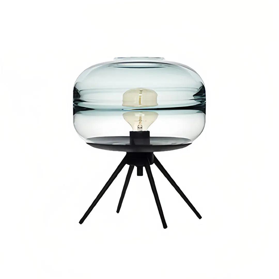 Modern Nordic Small Glass Table Lamp with Four Legs - Accent Lighting Luxe