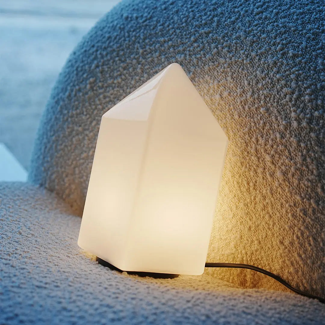 Creative Ambient Night Light - Modern White Table Lamp Luxe